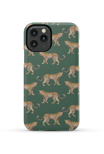 Cheetahs iPhone Case Phone Case Hunter / iPhone 11 Pro / Tough Katie Kime