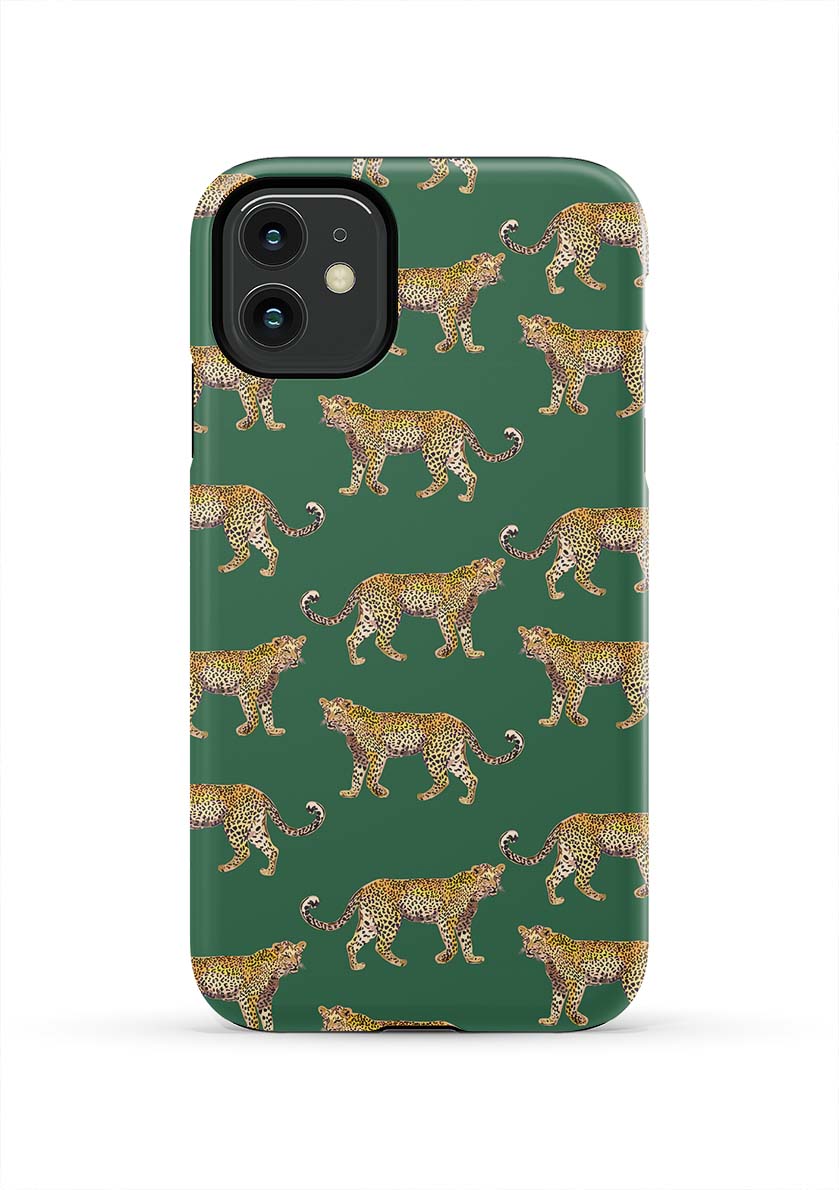 Cheetahs iPhone Case Phone Case Hunter / iPhone 11 / Tough Katie Kime