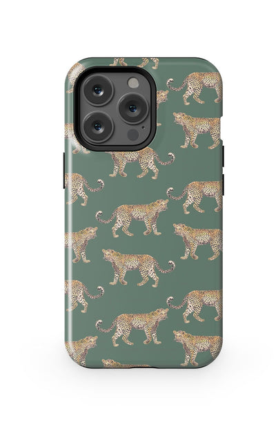 Cheetahs iPhone Case Phone Case Hunter / iPhone 13 Pro / MagSafe Tough Katie Kime