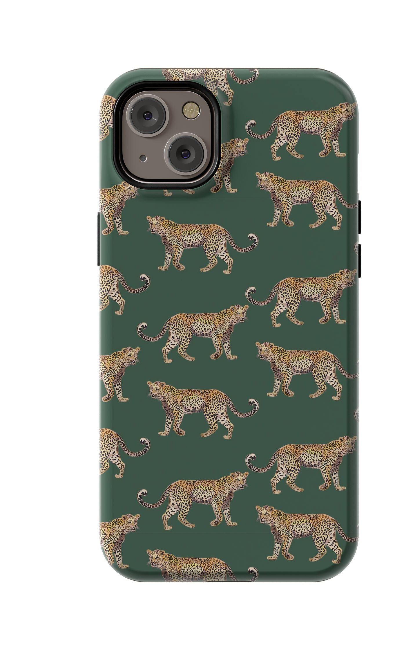 Cheetahs iPhone Case Phone Case Hunter / iPhone 14 Plus / MagSafe Tough Katie Kime