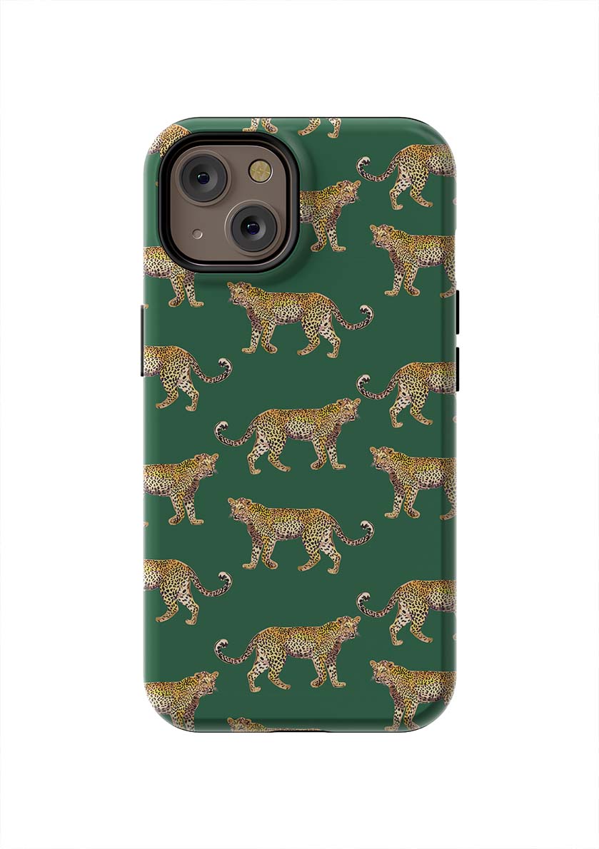 Cheetahs iPhone Case Phone Case Hunter / iPhone 14 / Tough Katie Kime