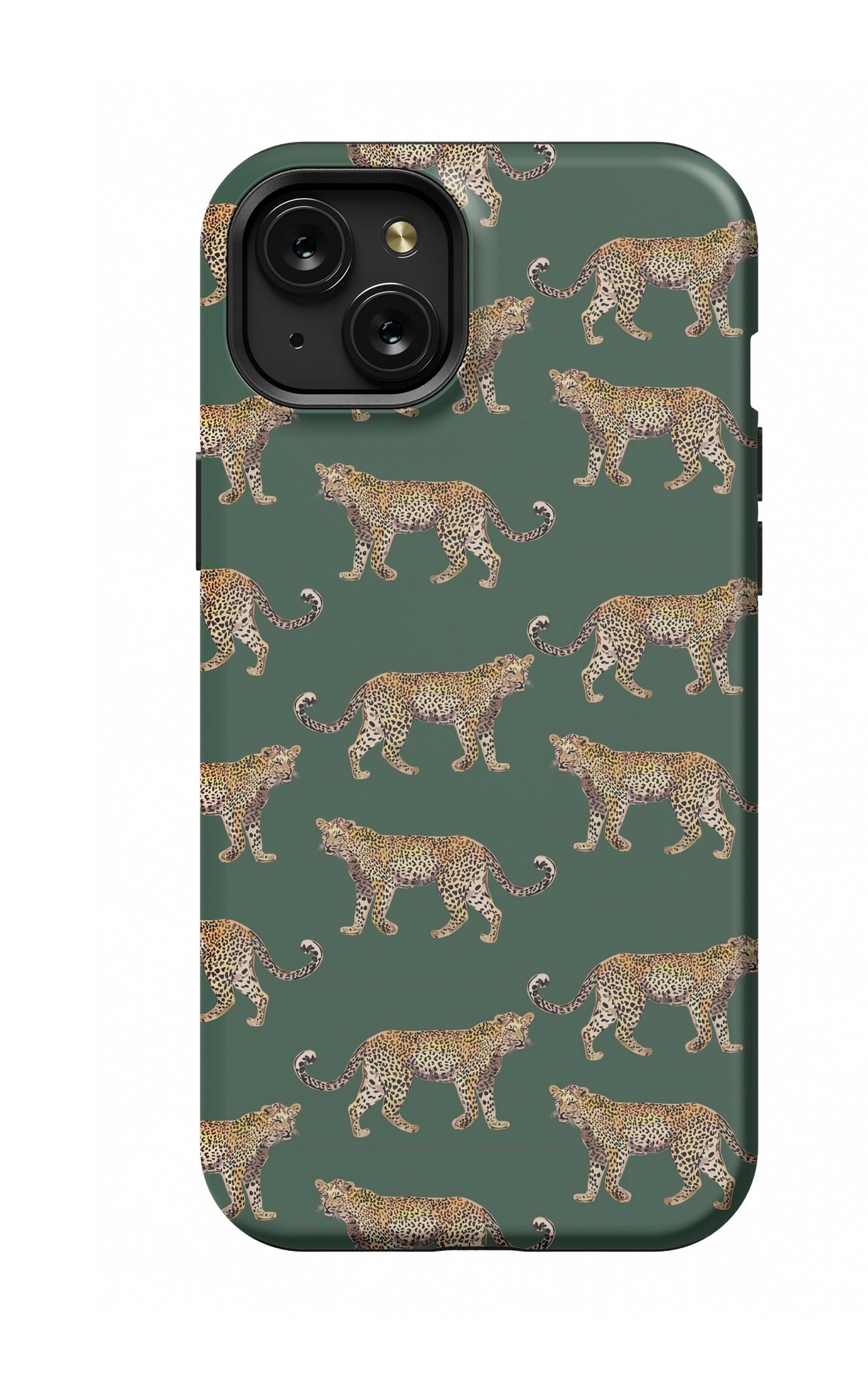 Cheetahs iPhone Case Phone Case Hunter / iPhone 15 Plus / MagSafe Tough Katie Kime