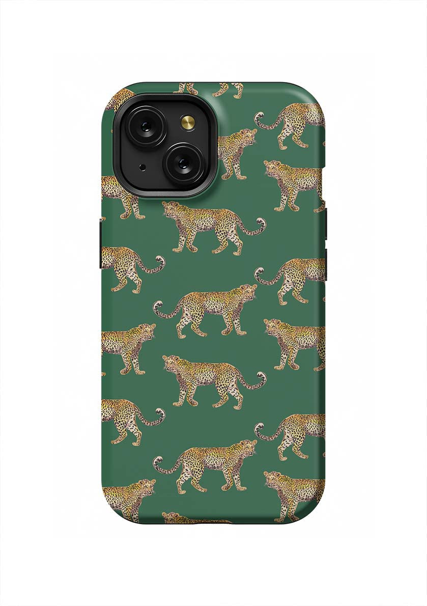 Cheetahs iPhone Case Phone Case Hunter / iPhone 15 / Tough Katie Kime