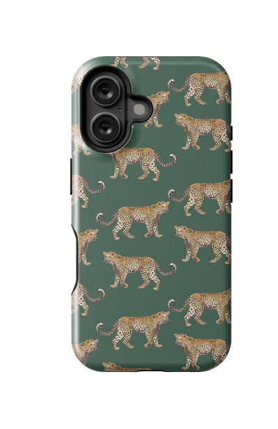 Cheetahs iPhone Case Phone Case Hunter / iPhone 16 / MagSafe Tough Katie Kime