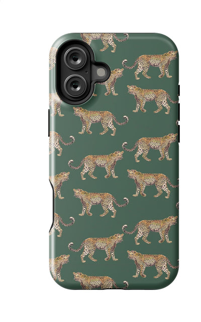 Cheetahs iPhone Case Phone Case Hunter / iPhone 16 Plus / MagSafe Tough Katie Kime