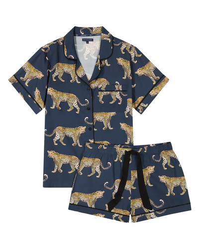 Cheetahs Pajama Set Pajama Set Katie Kime