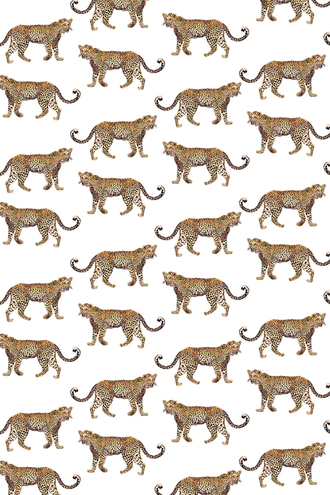 Peel & Stick Wallpaper Cheetahs Peel & Stick Wallpaper Katie Kime