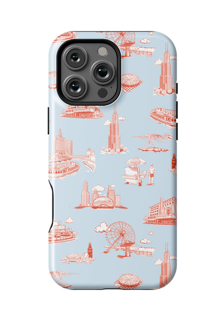 Chicago Toile iPhone Case Phone Case Katie Kime