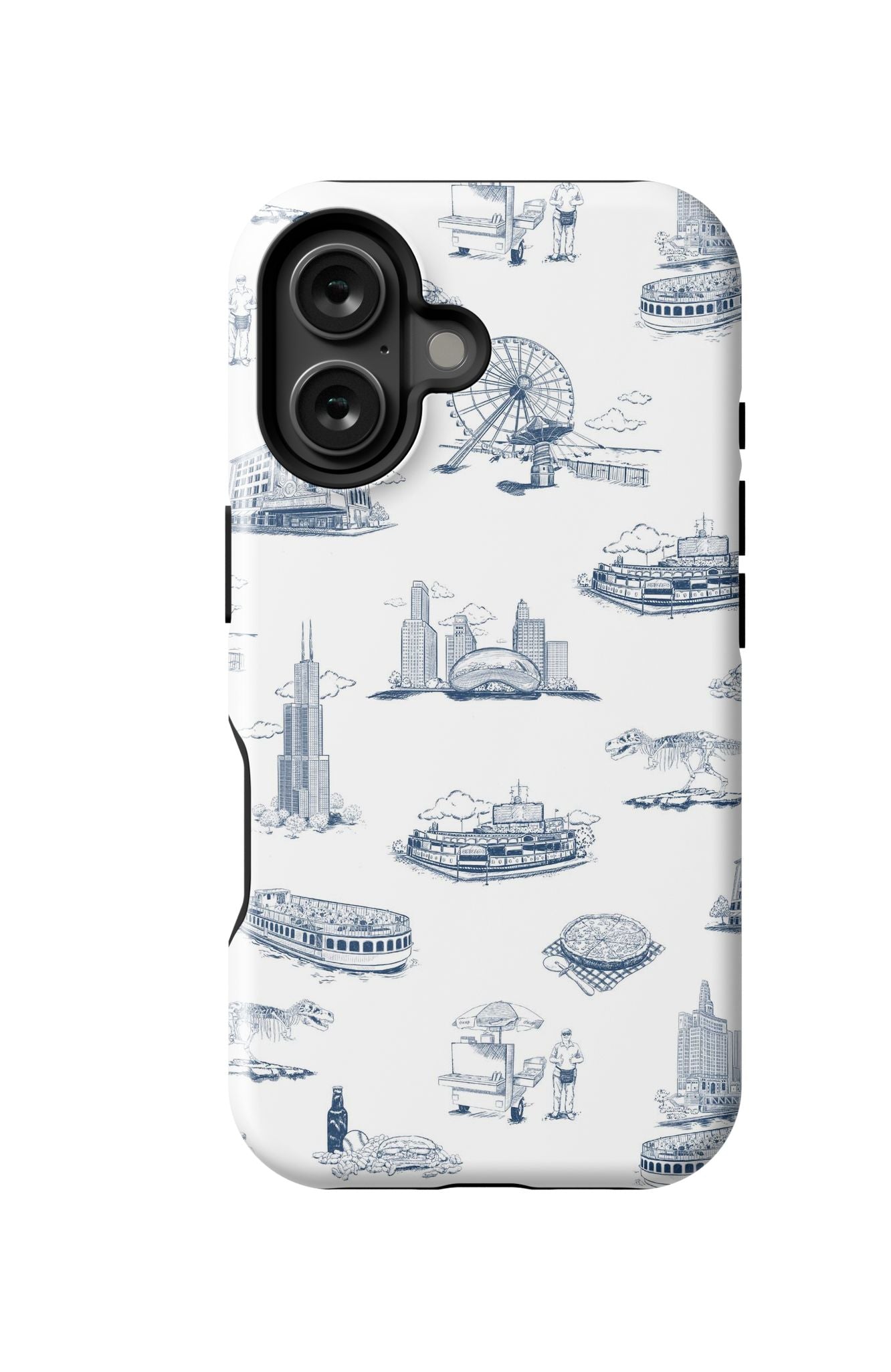 Chicago Toile iPhone Case Phone Case Katie Kime