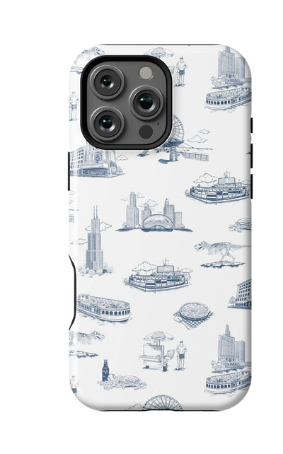 Chicago Toile iPhone Case Phone Case Katie Kime