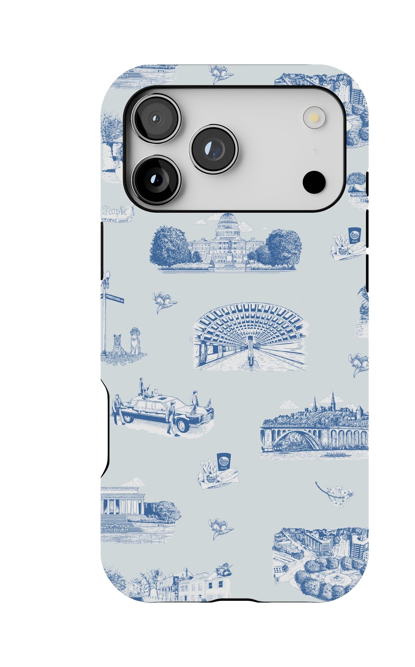 Washington DC Toile iPhone Case Katie Kime