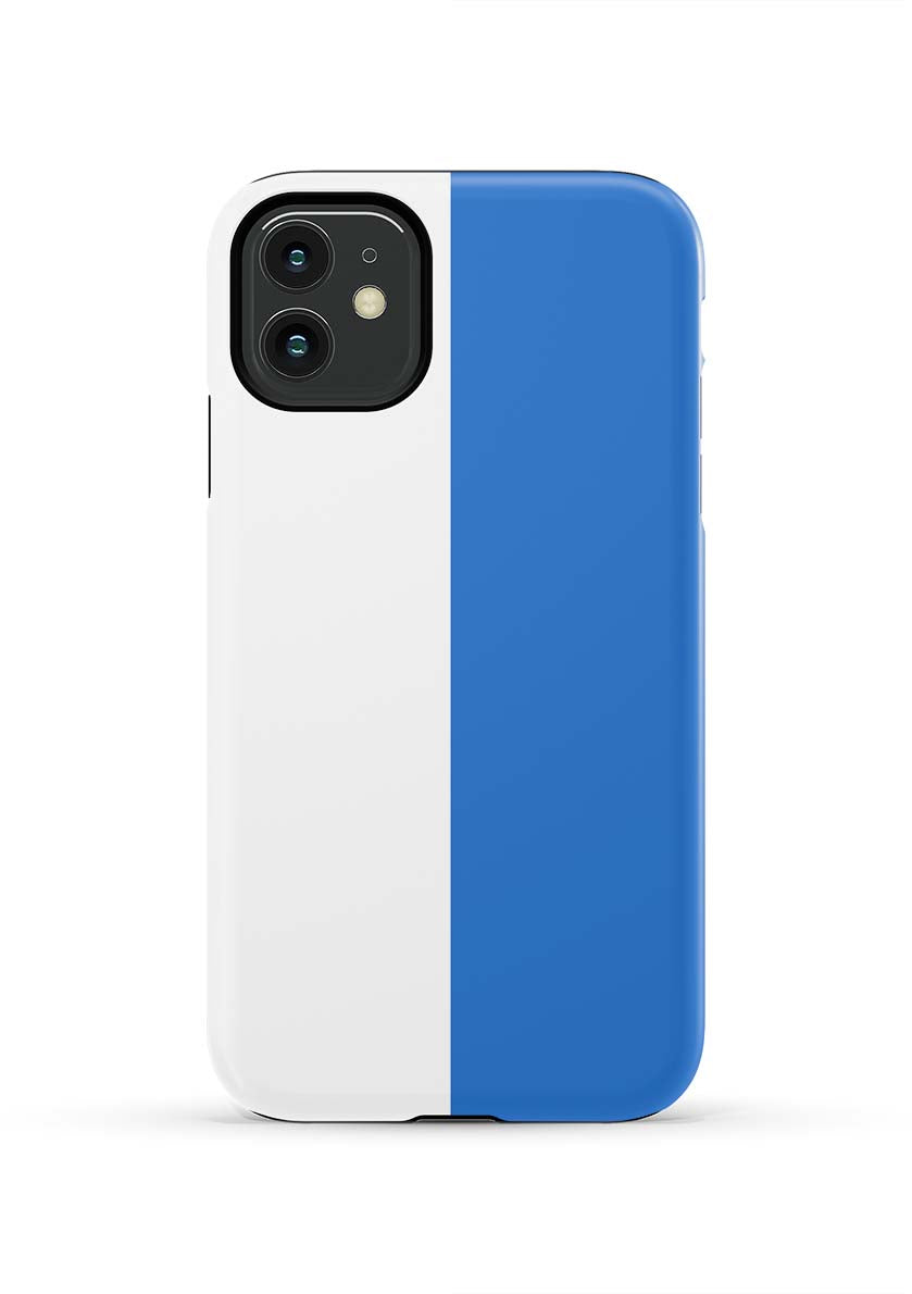 Color Block iPhone Case Phone Case Blue / iPhone 11 / Tough Katie Kime