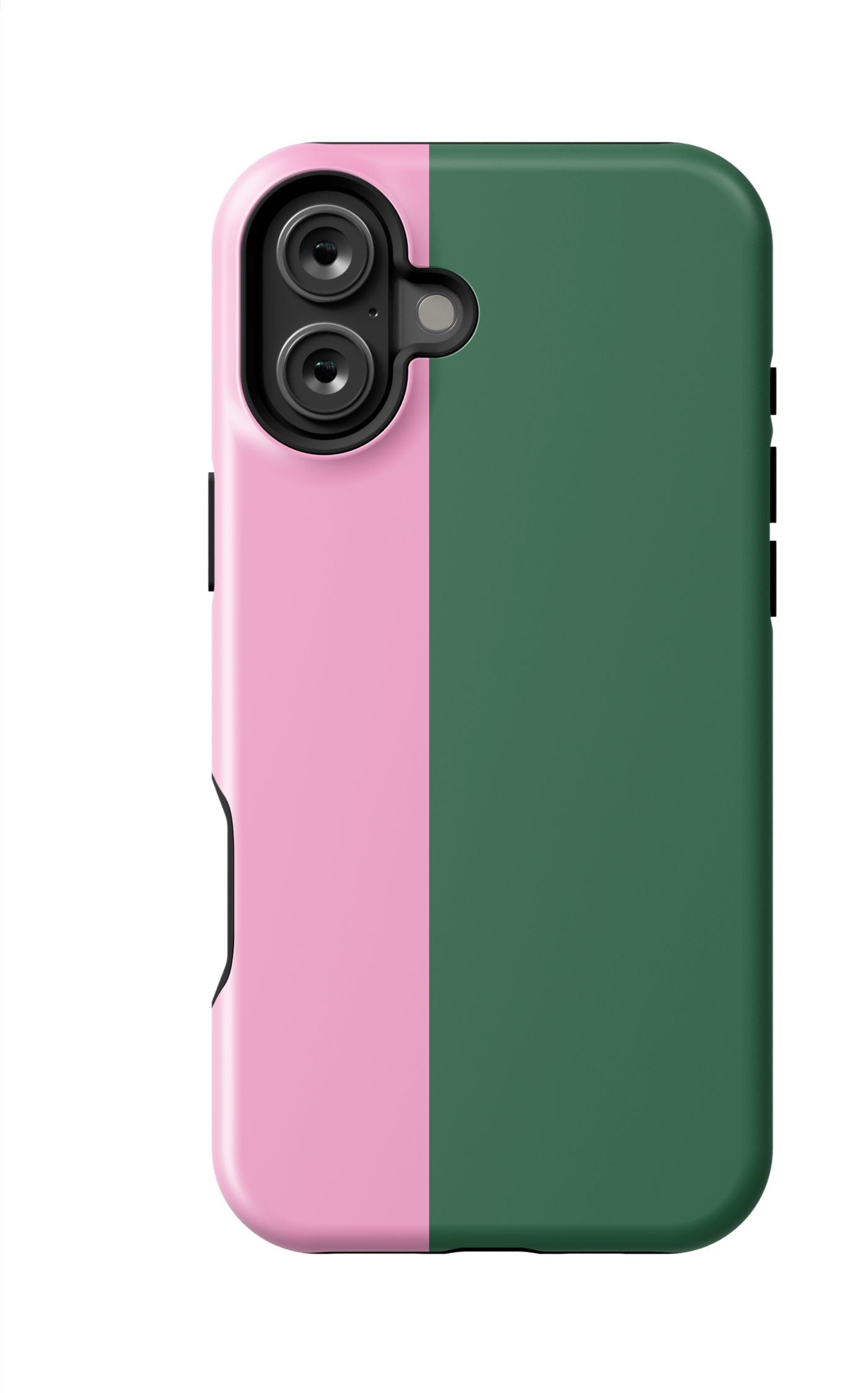 Color Block iPhone Case Phone Case Pink Hunter / iPhone 16 Plus / MagSafe Tough Katie Kime