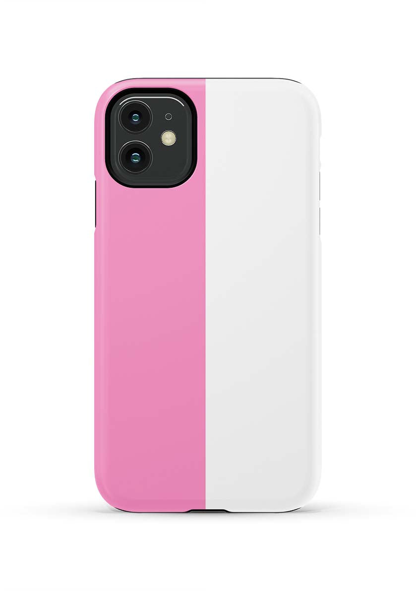 Color Block iPhone Case Phone Case Pink / iPhone 11 / Tough Katie Kime
