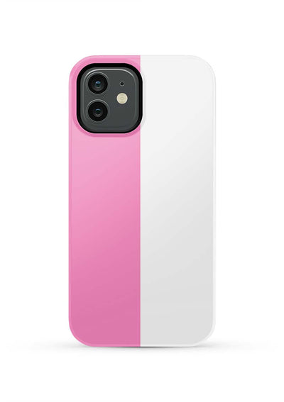 Color Block iPhone Case Phone Case Pink / iPhone 12 / Tough Katie Kime