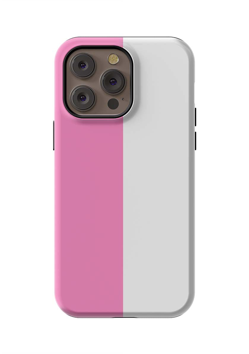 Color Block iPhone Case Phone Case Pink / iPhone 14 Pro Max / Tough Katie Kime