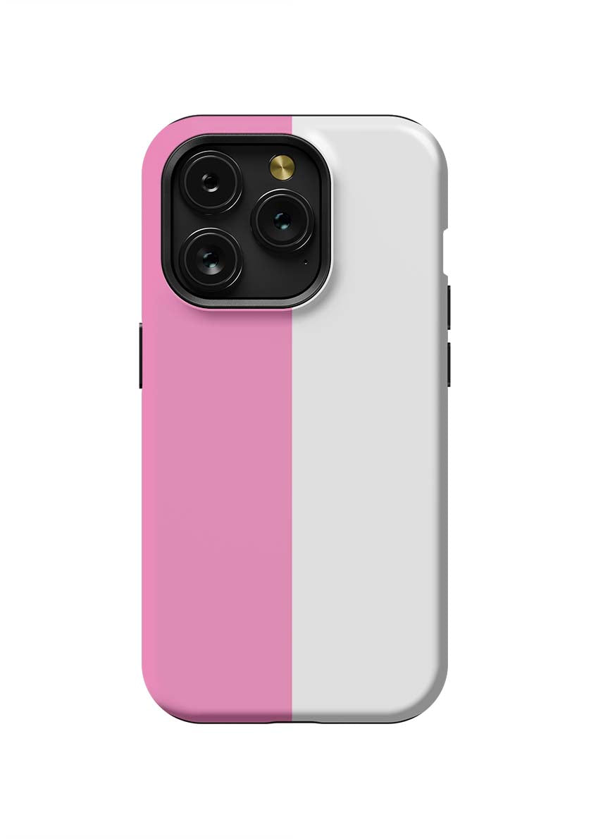 Color Block iPhone Case Phone Case Pink / iPhone 15 Pro / Tough Katie Kime