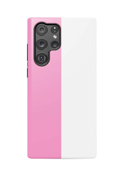 Color Block Samsung Phone Case Phone Case Pink / Galaxy S22 Ultra / Tough Katie Kime