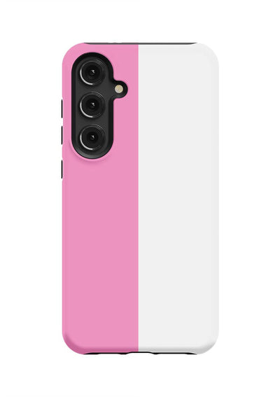 Color Block Samsung Phone Case Phone Case Pink / Galaxy S24 Plus / Tough Katie Kime
