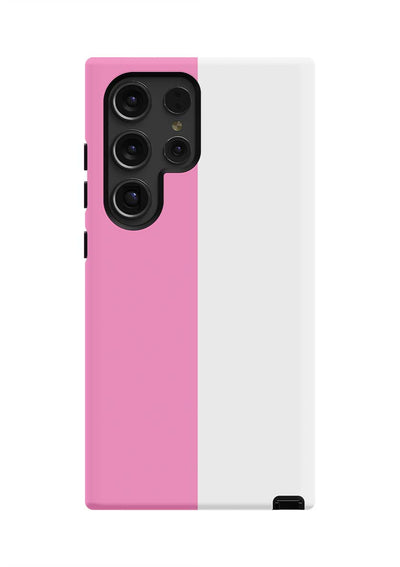Color Block Samsung Phone Case Phone Case Pink / Galaxy S24 Ultra / Tough Katie Kime