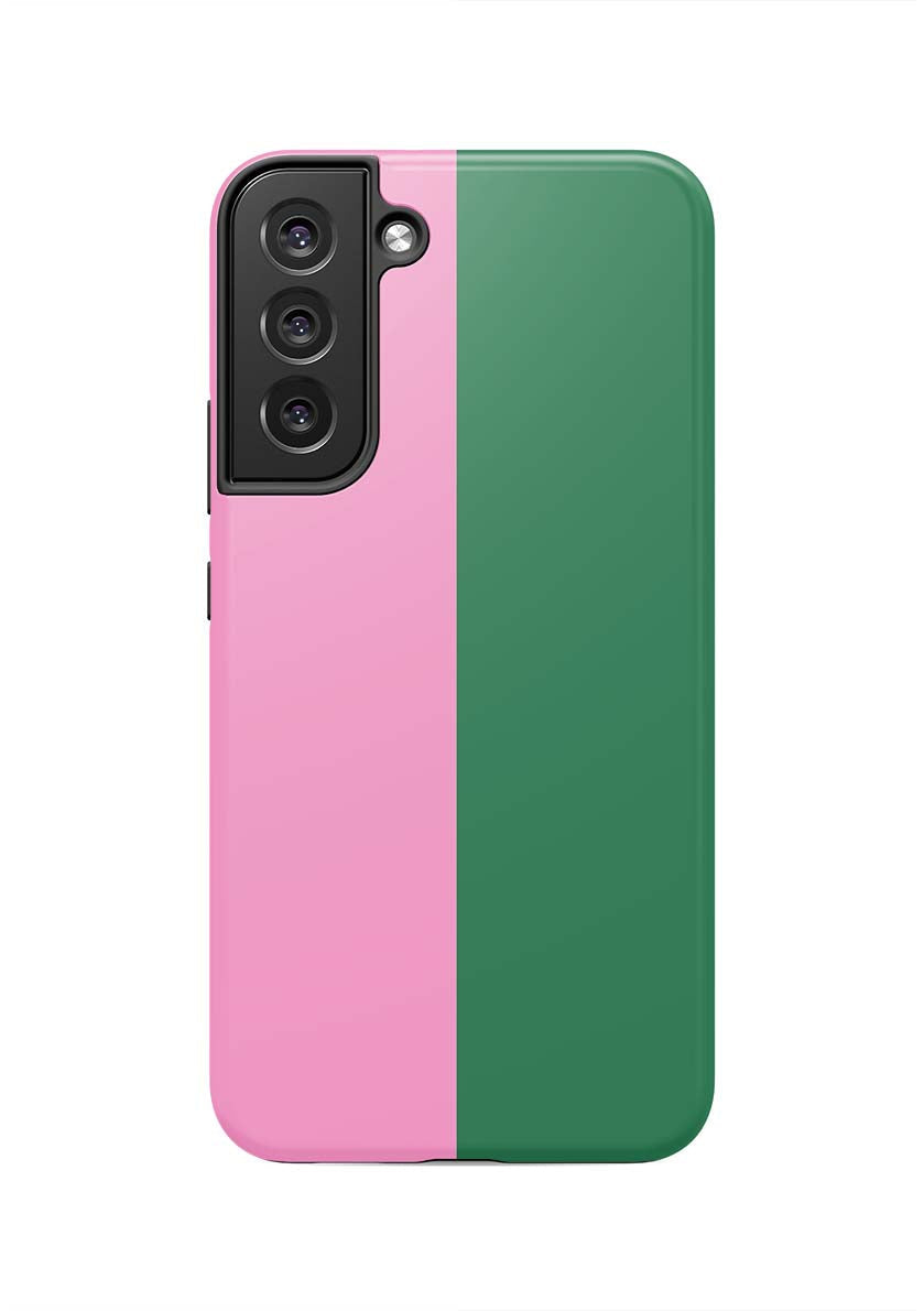Color Block Samsung Phone Case Phone Case Pink Hunter / Galaxy S22 Plus / Tough Katie Kime