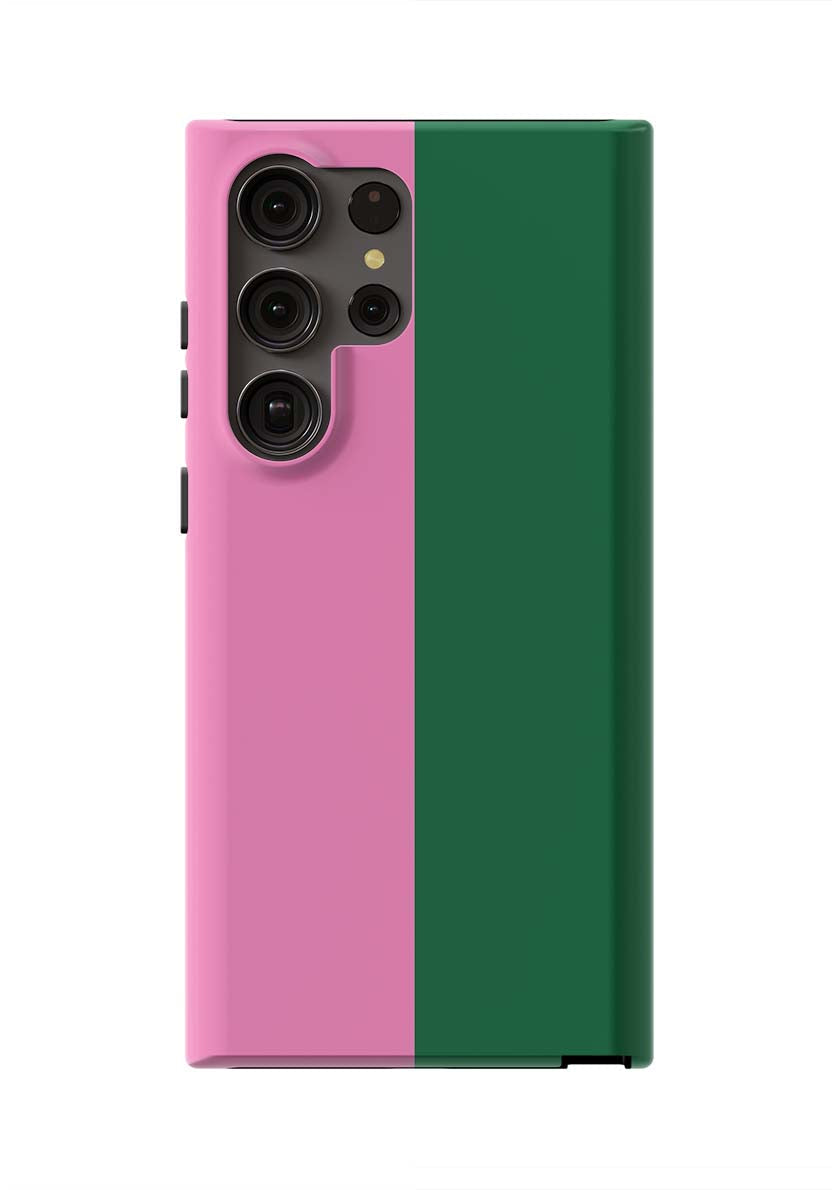 Color Block Samsung Phone Case Phone Case Pink Hunter / Galaxy S23 Ultra / Tough Katie Kime