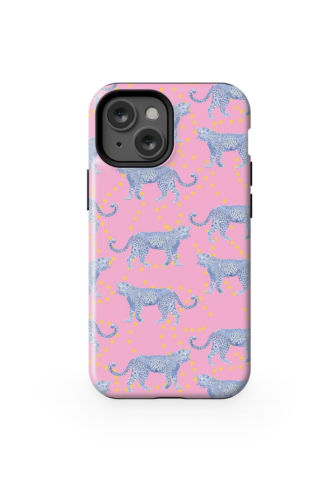 Cosmic Cheetah iPhone Case Phone Case Pink / iPhone 13 Mini / MagSafe Tough Katie Kime