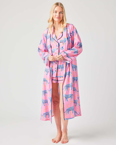 Cosmic Cheetah Robe Robe Katie Kime