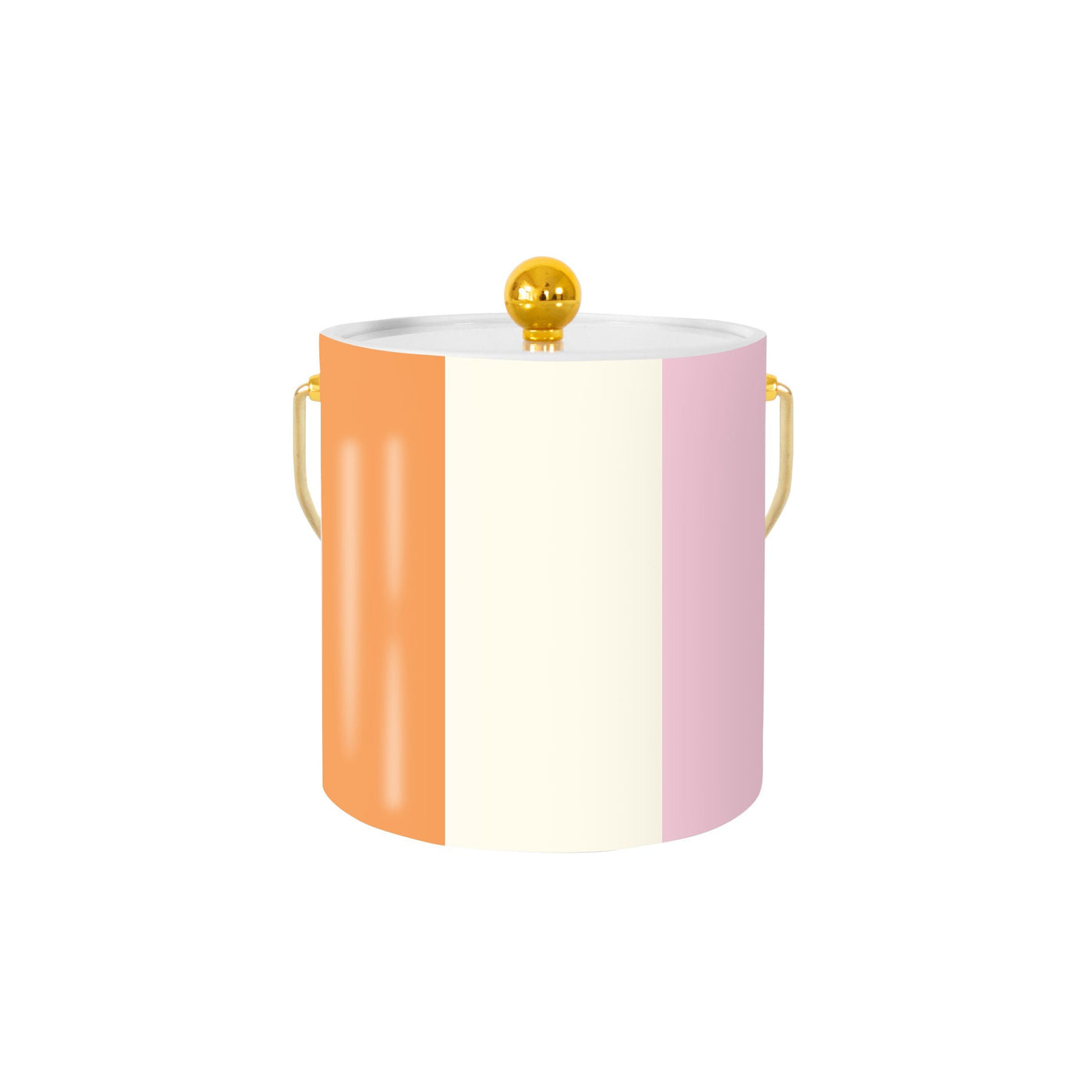 Cottage Stripes Ice Bucket Ice Bucket Katie Kime