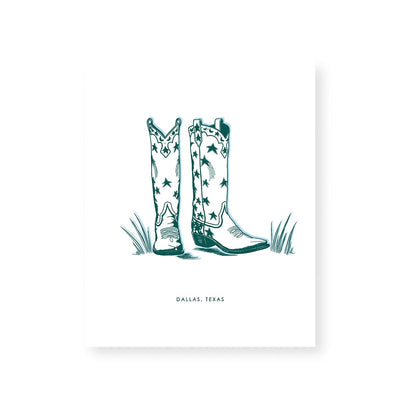 Dallas Boots Gallery Print Gallery Print Katie Kime