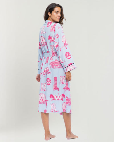 Dallas Toile Robe Robe Katie Kime