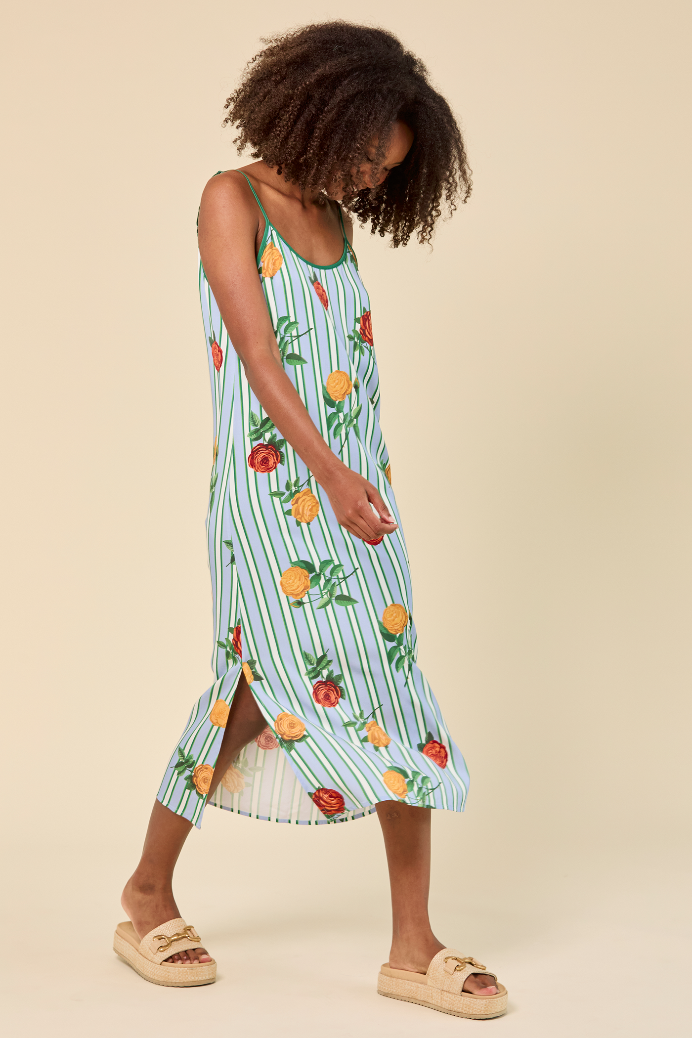 Derby Rose Sleep Slip Dress Pajama Dress Katie Kime
