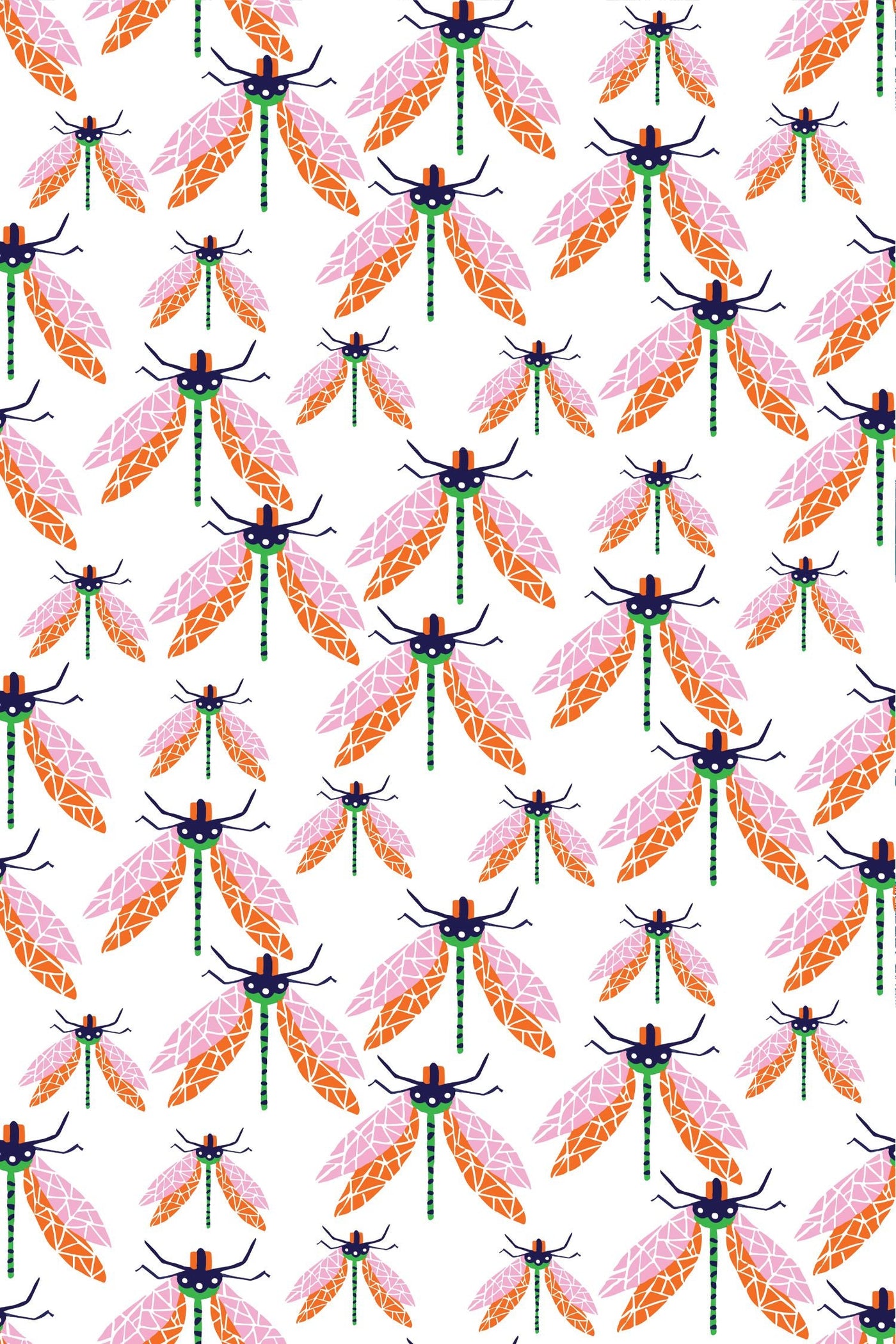 Dragonfly Traditional Wallpaper Wallpaper Katie Kime