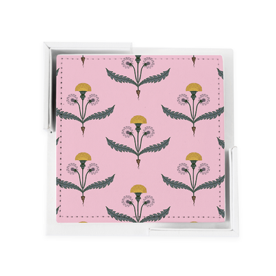 Fine and Dandy Coaster Set Coaster Set Pink Katie Kime