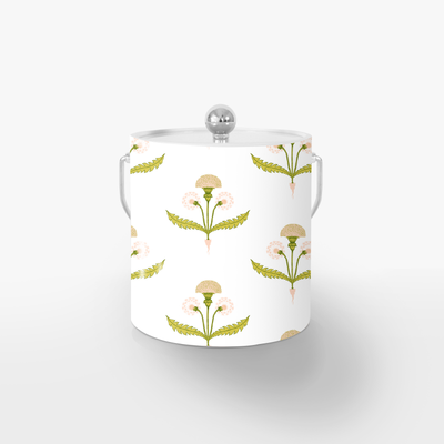 Fine and Dandy Ice Bucket Ice Bucket Peach / Silver Katie Kime