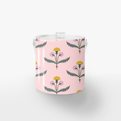 Fine and Dandy Ice Bucket Ice Bucket Pink / Lucite Katie Kime