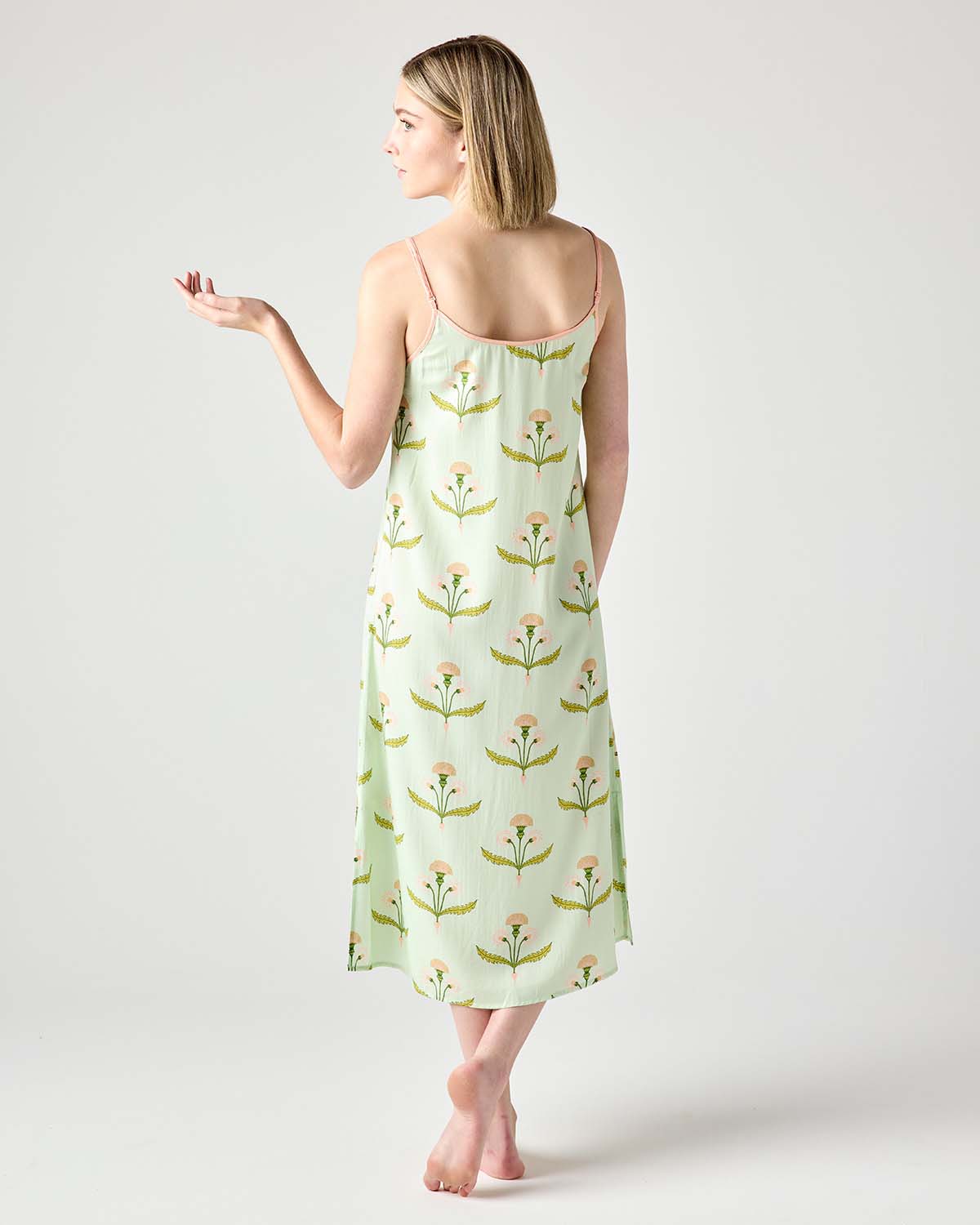 Fine and Dandy Sleep Slip Dress Pajama Dress Katie Kime