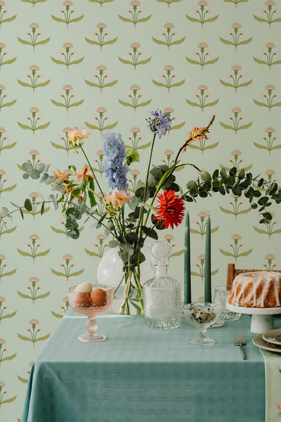 Fine and Dandy Traditional Wallpaper Wallpaper Katie Kime