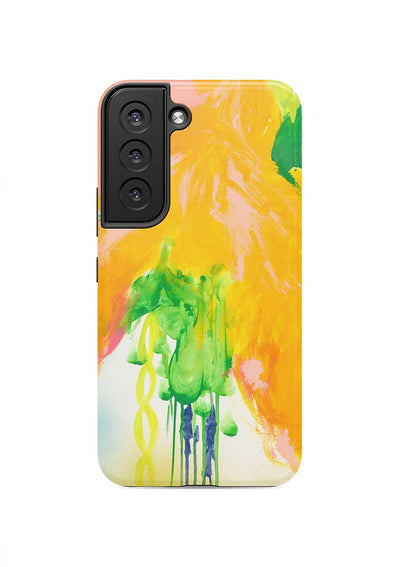 Flower Girl Samsung Phone Case Phone Case Multi / Galaxy S22 / Tough Katie Kime