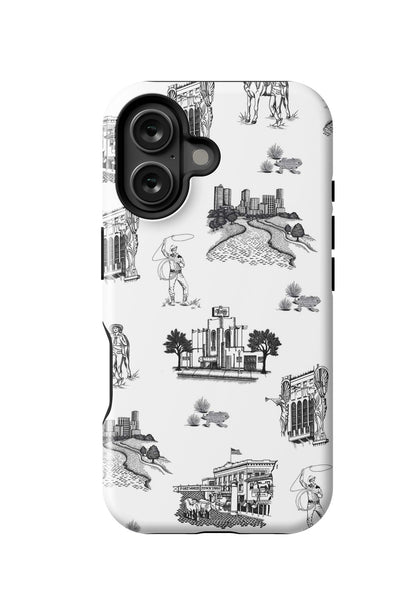 Fort Worth Toile iPhone Case Phone Case Katie Kime