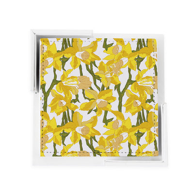 Garden Party Coaster Set Coaster Set Yellow Katie Kime