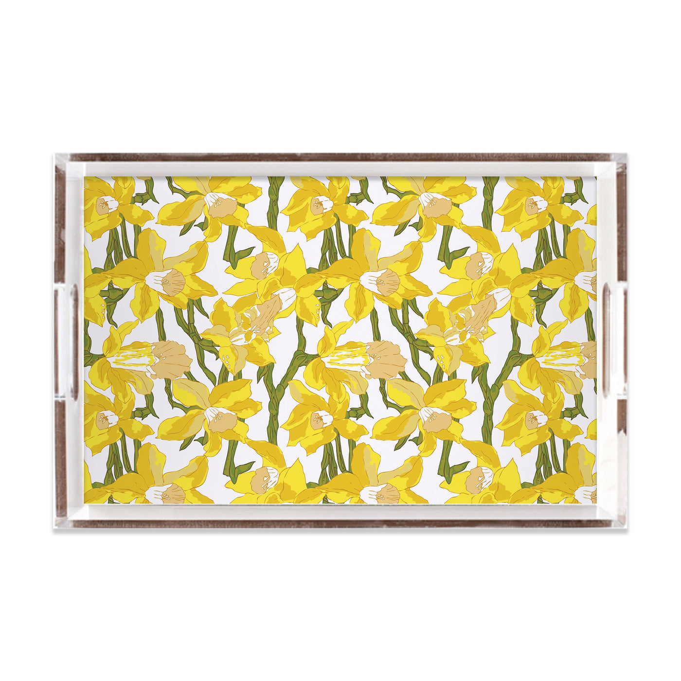 Garden Party Lucite Tray Lucite Trays Yellow / 11x17 Katie Kime