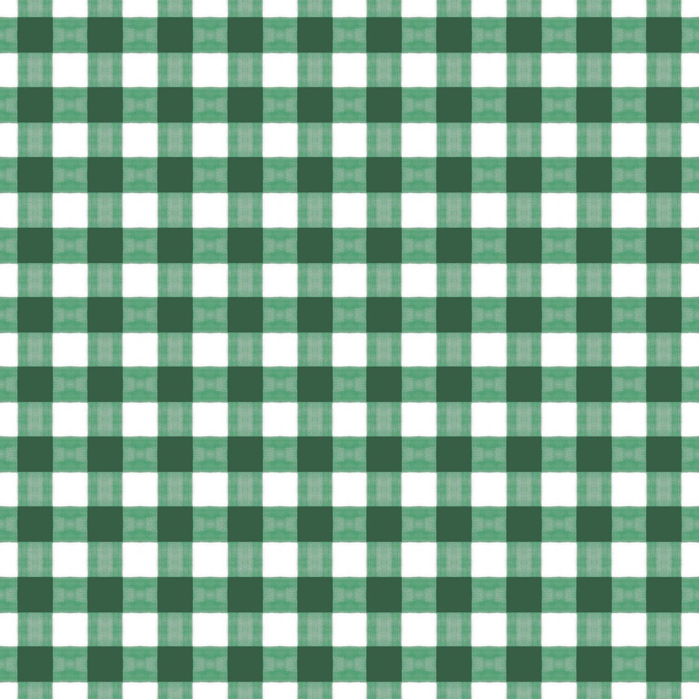 Gingham Peel & Stick Wallpaper Peel & Stick Wallpaper Hunter / Small Scale / 24" x 144" Katie Kime