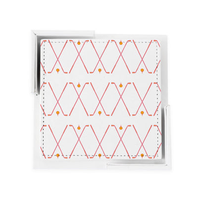 Golf Coaster Set Coaster Set Pink Katie Kime