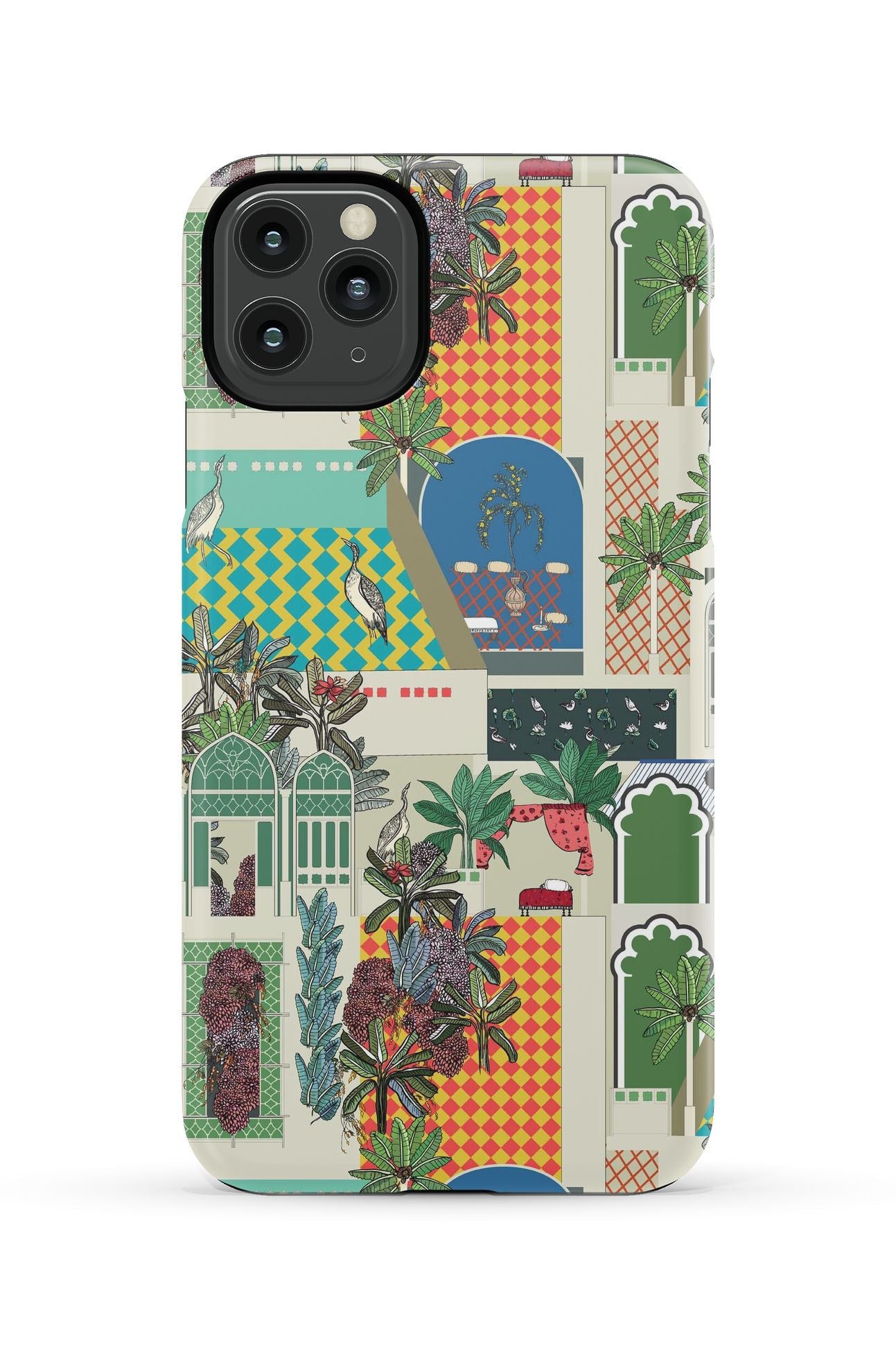 Greco Garden iPhone Case Phone Case Green / iPhone 11 Pro Max / Tough Katie Kime