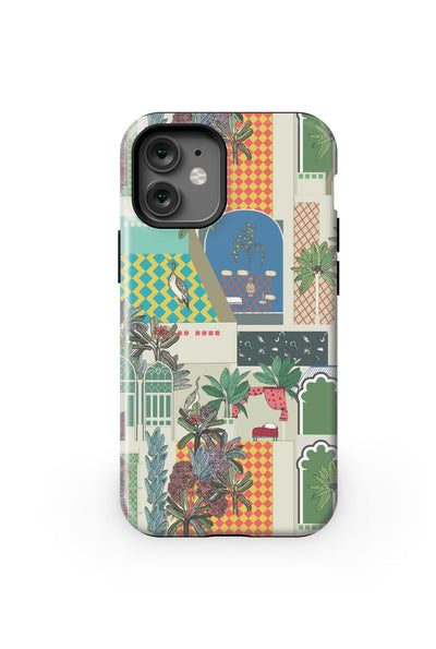 Greco Garden iPhone Case Phone Case Green / iPhone 12 Mini / MagSafe Tough Katie Kime