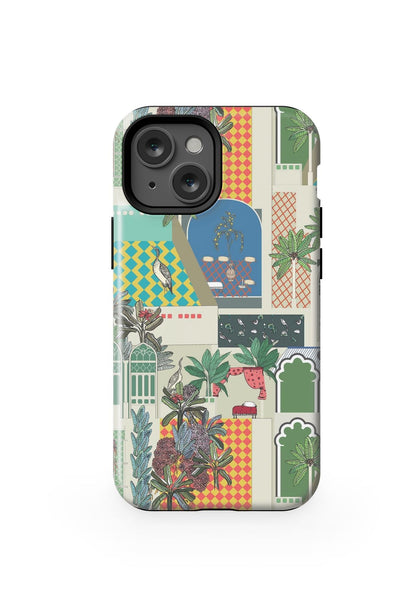 Greco Garden iPhone Case Phone Case Green / iPhone 13 Mini / MagSafe Tough Katie Kime