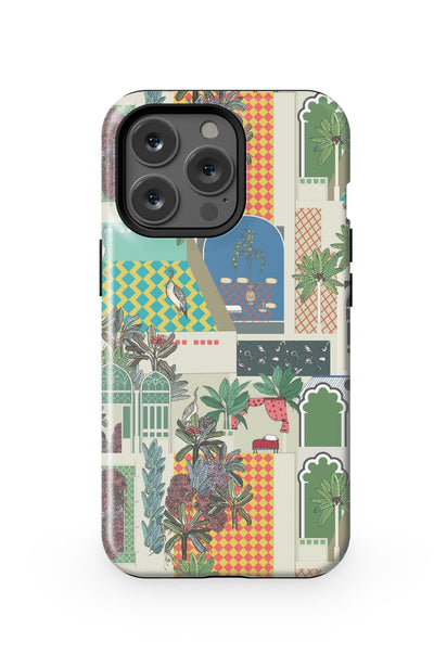 Greco Garden iPhone Case Phone Case Green / iPhone 13 Pro / MagSafe Tough Katie Kime