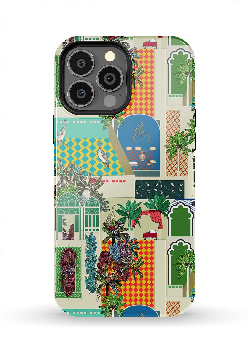 Greco Garden iPhone Case Phone Case Green / iPhone 13 Pro Max / Tough Katie Kime