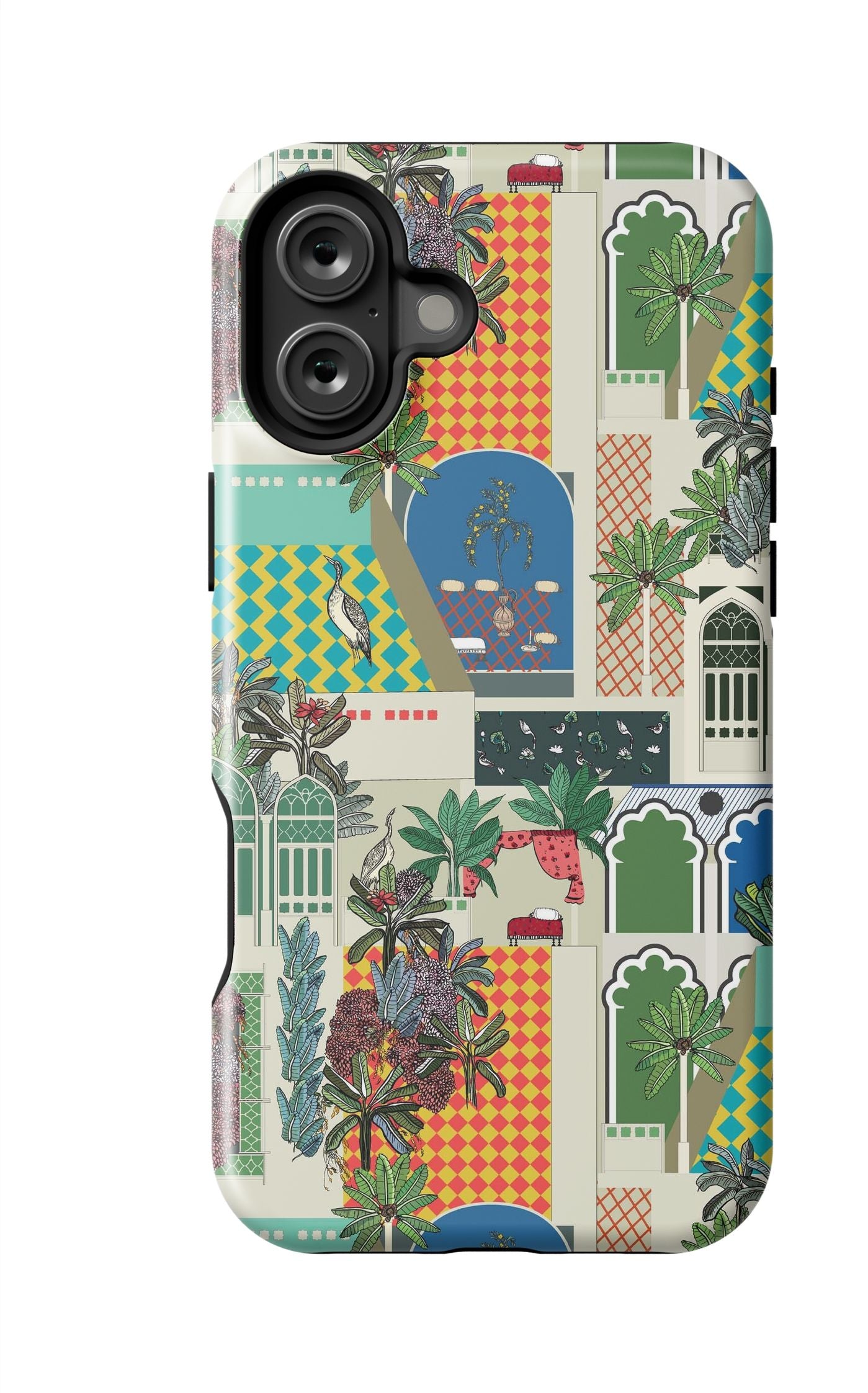 Greco Garden iPhone Case Phone Case Green / iPhone 16 Plus / Tough Katie Kime